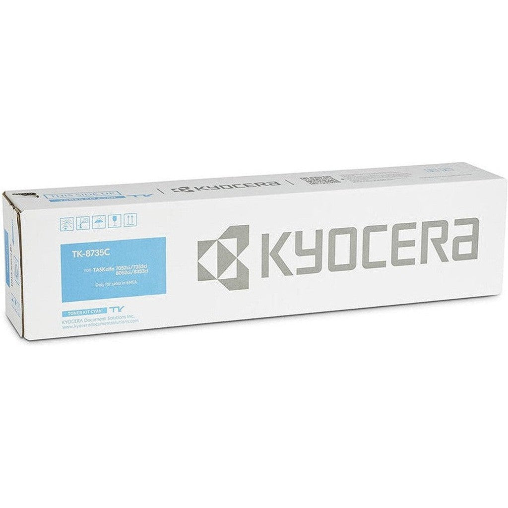 Kyocera Tk 8735C Cyan Toner Cartridge