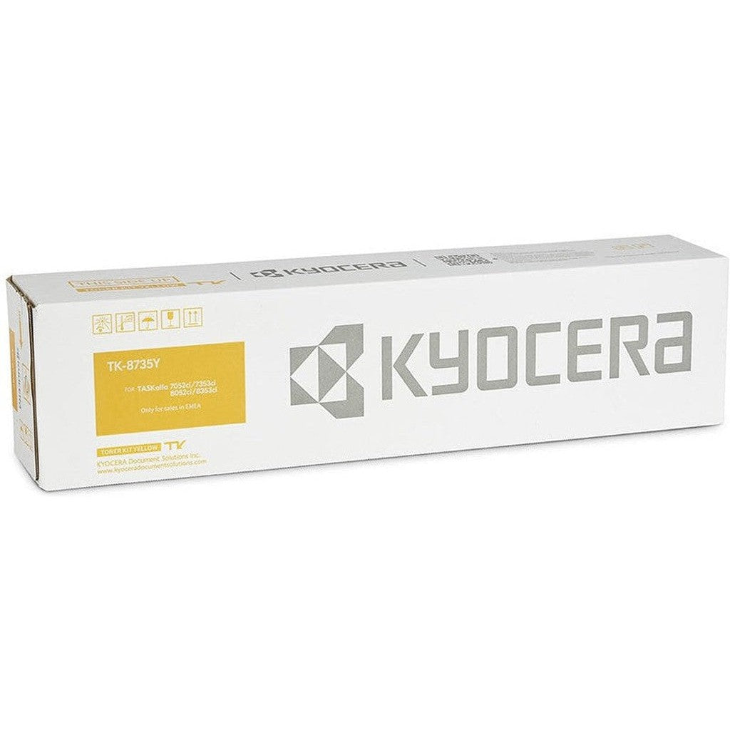 Kyocera Tk 8735Y Yellow Toner Cartridge