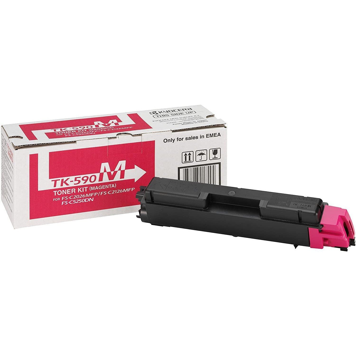 KKyocera Toner Cyan Cartridge TK 590 M Magenta
