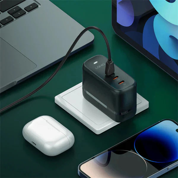 Ldnio Q367 GaN Supper Fast Charger - 65W / Type-C / Black