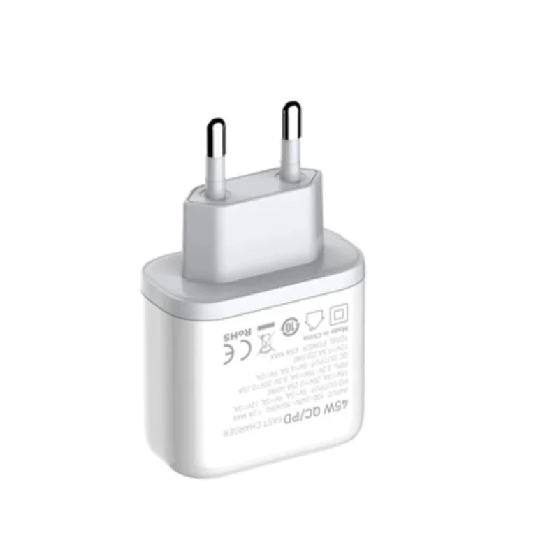 LDNIO A2526C Fast Wall Charger - 45W / USB-A / Type-c / White