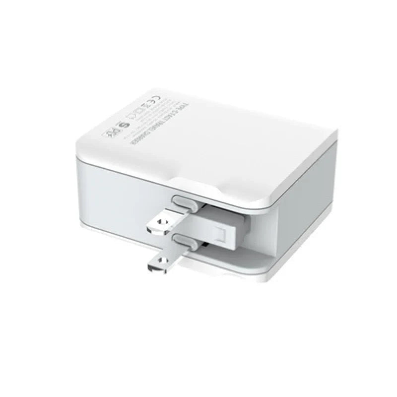 LDNIO A4403C Dual USB Ports Fast Wall Charger - 30W / USB-A / Type-C / White