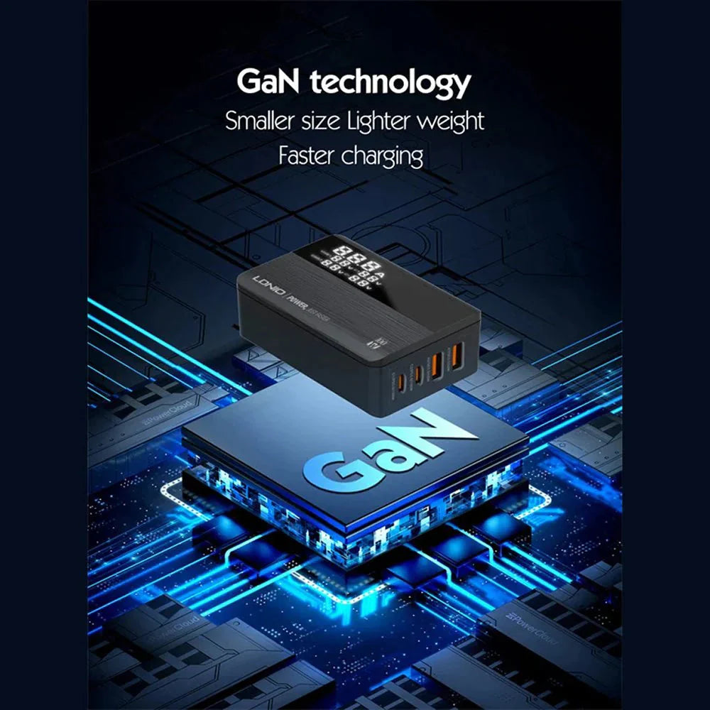 LDNIO A4809C GaN Desktop Charger - 100W / 4-Port