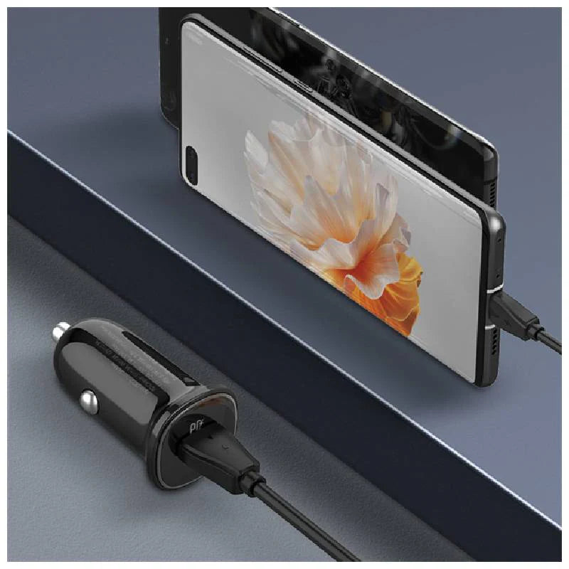 LDNIO C106 PD Super Fast Car charger - 30W / USB-C / Black