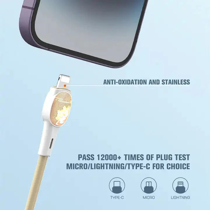 LDNIO LS831 Fast Charging Data Cable – 30W / USB3.0 to Lightning / 1 Meter