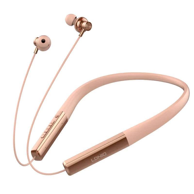 LDNIO N01 Wireless stereo Neckband - Bluetooth / Golden