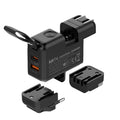LDNIO Q2618 GaN Fast Wall Charger - 65W / USB-A / Type-C / Black