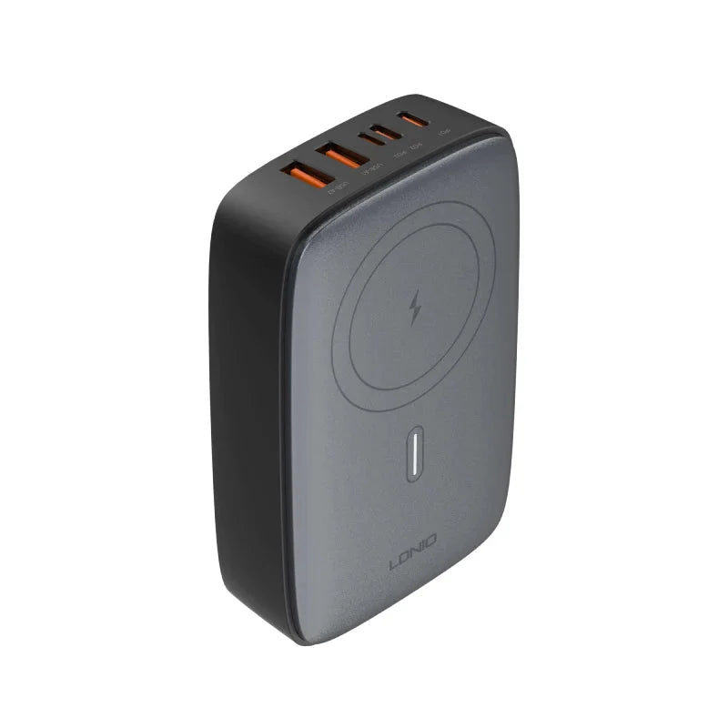 LDNIO Q4010 Multiport Desktop Charging Wireless Charger - 140W / Black