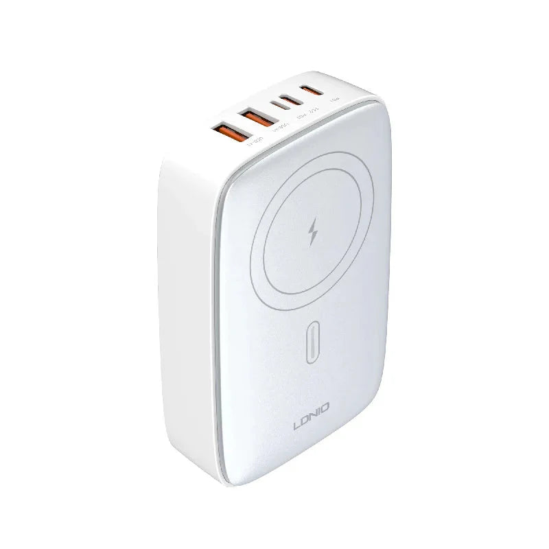 LDNIO Q4010 Multiport Desktop Charging Wireless Charger - 140W / White