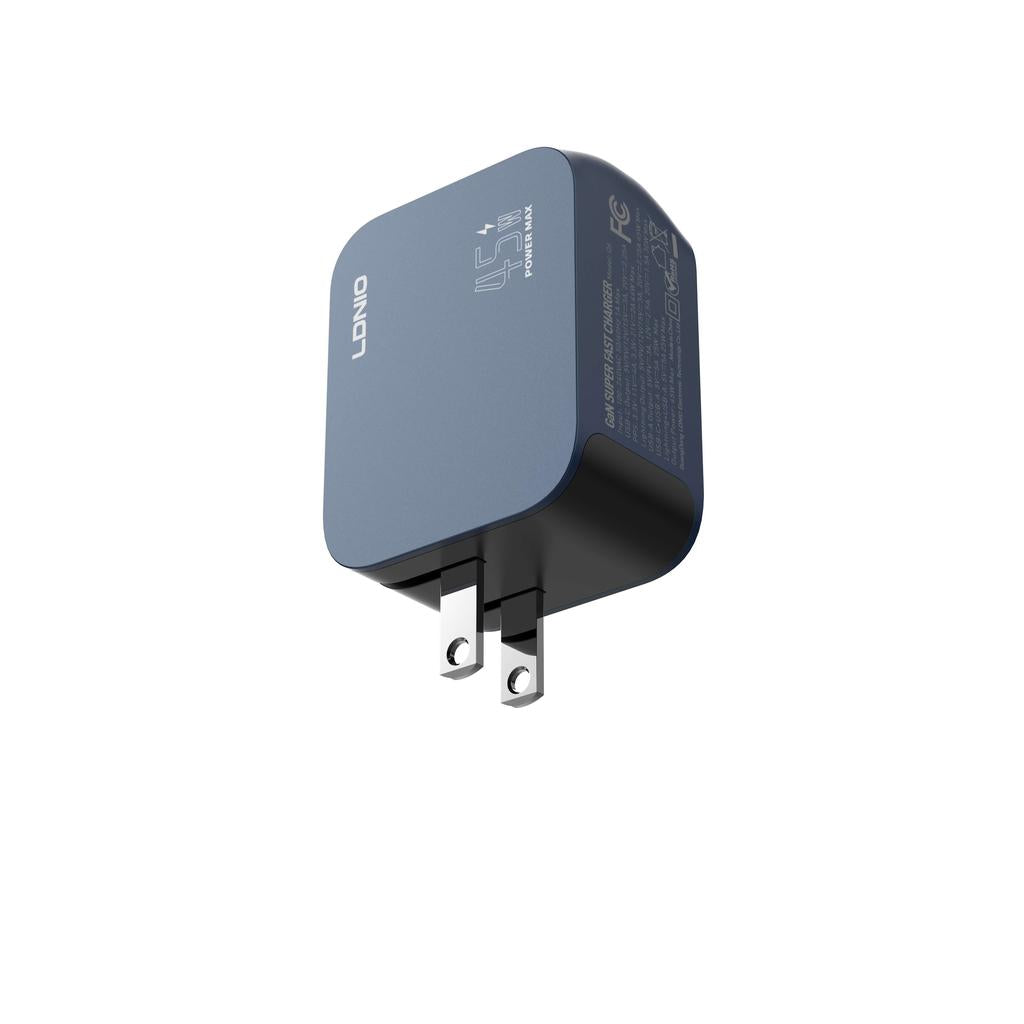 LDNIO Q6 Super Fast Charger - 45W / USB-A / USB-C / Lightning / UK Plug