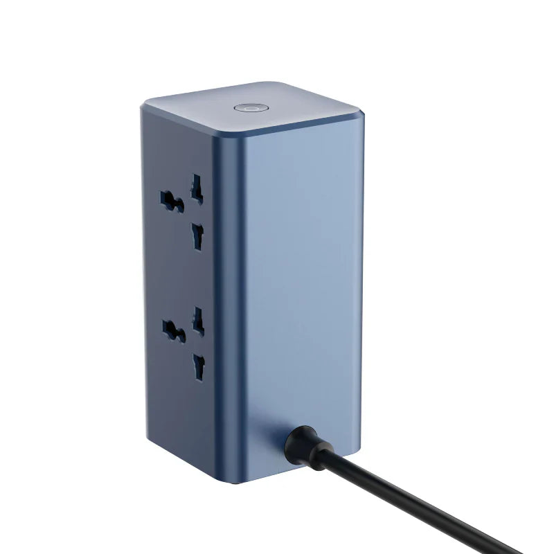 LDNIO SC2 Universal Socket Desktop Power Strip Adapter - 45W / USB-A / USB-C / Blue