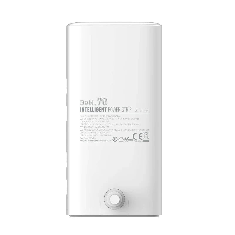 LDNIO SC4383 Multifunctional Universal Desktop Power Adapter - 70W / White