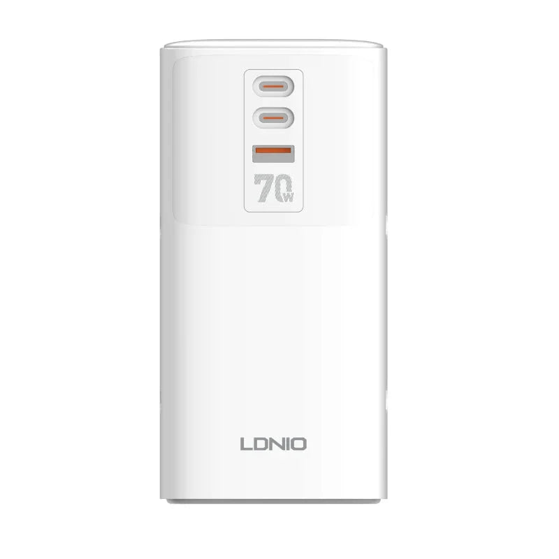 LDNIO SC4383 Multifunctional Universal Desktop Power Adapter - 70W / White