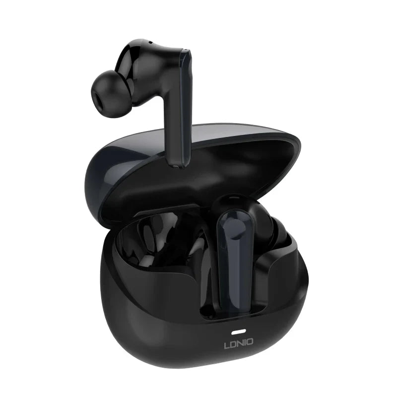 LDNIO T06 Wireless Stereo Earbuds - In-Ear / Bluetooth / Black