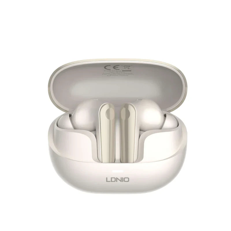 LDNIO T06 Wireless Stereo Earbuds - In-Ear / Bluetooth / White