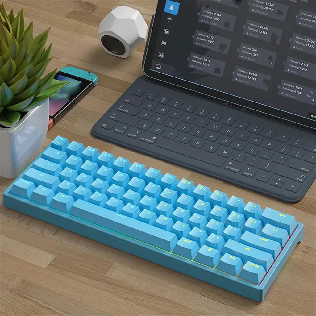 LEAVEN K620 Wireless Mechanical Keyboard (61 Keys)