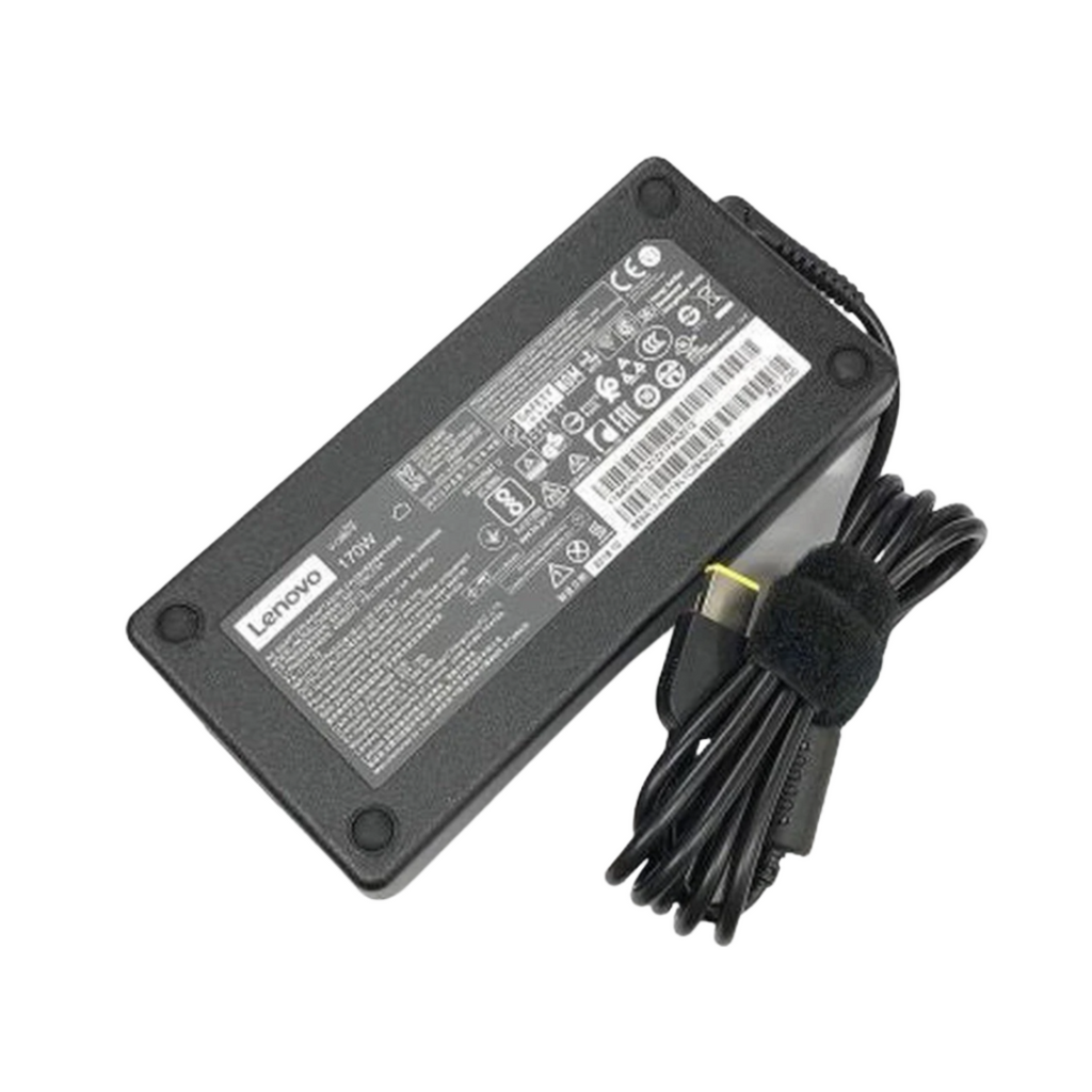 Lenovo USB Laptop Charger with Power Cable – 170W 20V-8.5A