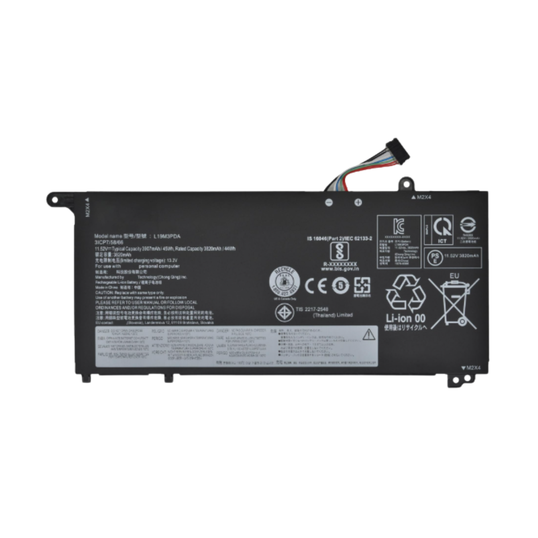 Lenovo L19L3PDA / L19C3PDA / L19M3PDA / L19D3PDA Laptop Battery (ThinkBook 14 & 15 Series)