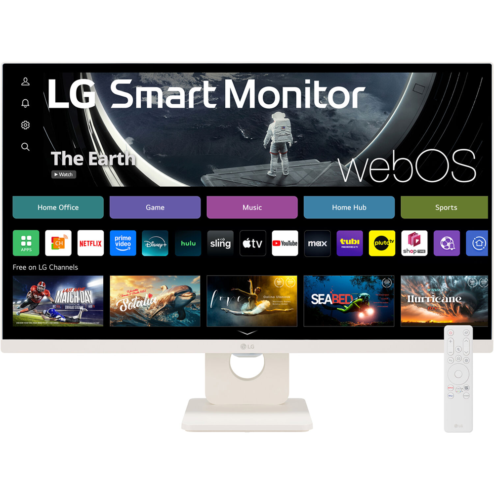 LG 27″ U511SA Full HD IPS Smart Monitor with webOS, Speaker