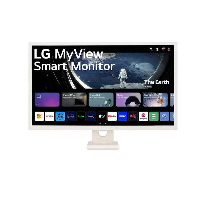 LG 32SR50F-W FHD IPS Smart Monitor - 31.5" IPS FHD / 5ms / USB-A / HDMI - White