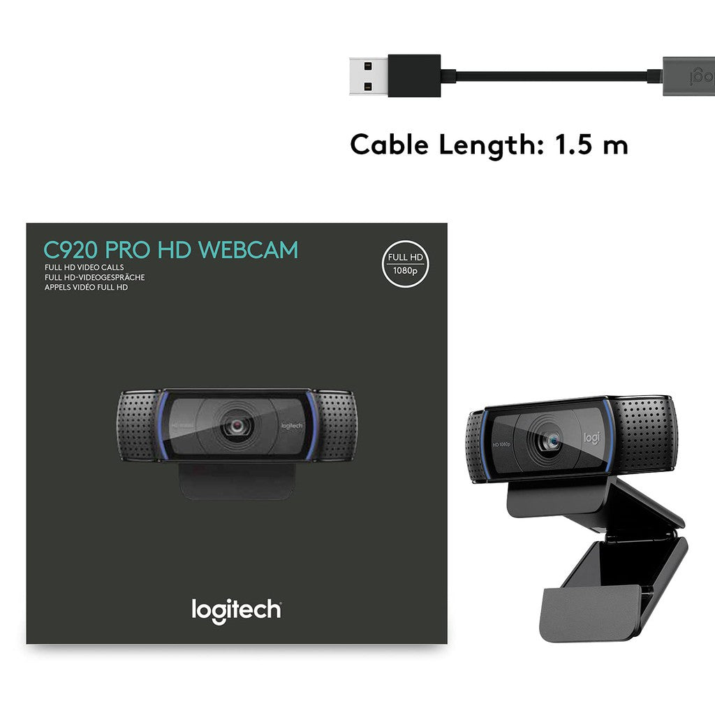 LOGITECH C920 HD PRO WEBCAM