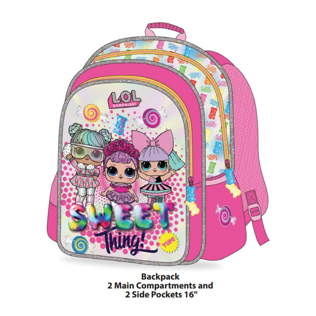 LOL Glitter Backpack