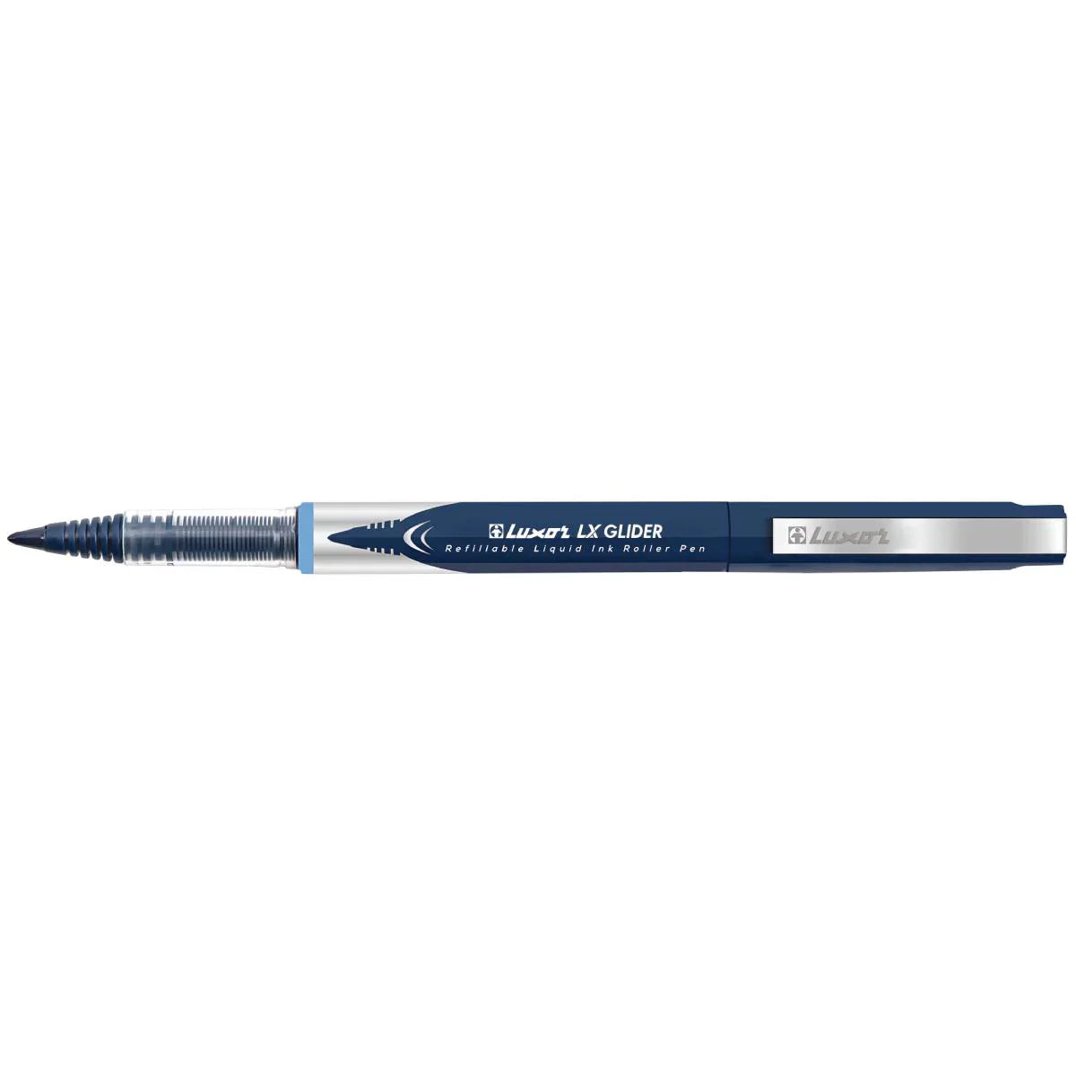 Luxor- Lx Glider 12 Red Color Refillable Liquid Ink Roller Pen