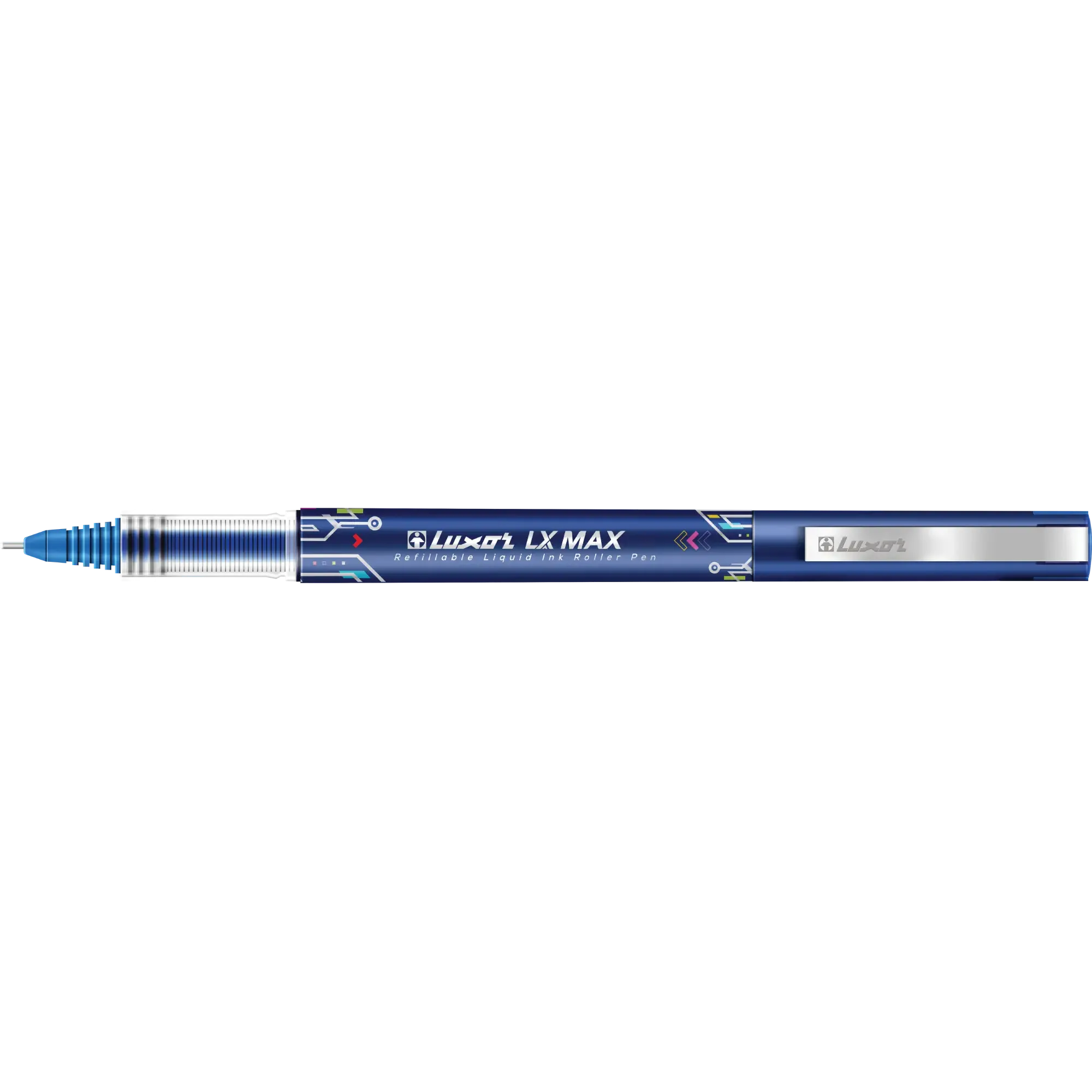 Luxor- Lx Max- 12 Blue Color Marker Needle Tip 0.5Mm
