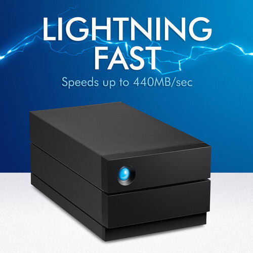LaCie 2-Big Raid Hard Drive Array - 40TB / 2-Bay / USB 3.1 / USB-C