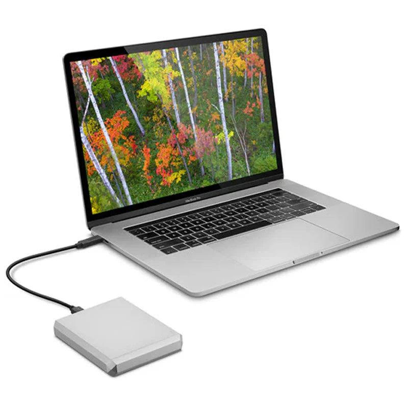 LaCie Professional - 4TB / 120 Mbps / Moon Silver / External Hard Drive