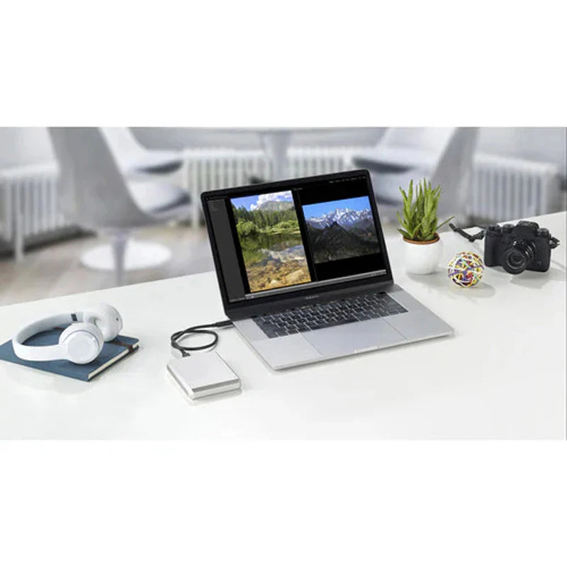 LaCie Professional - 4TB / 120 Mbps / Moon Silver / External Hard Drive