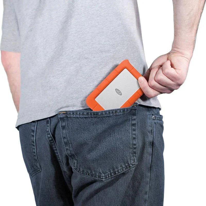 LaCie Rugged Mini - 2TB / 20 Gbps / USB 3.2 Gen 2x2 / External SSD (Solid State Drive)