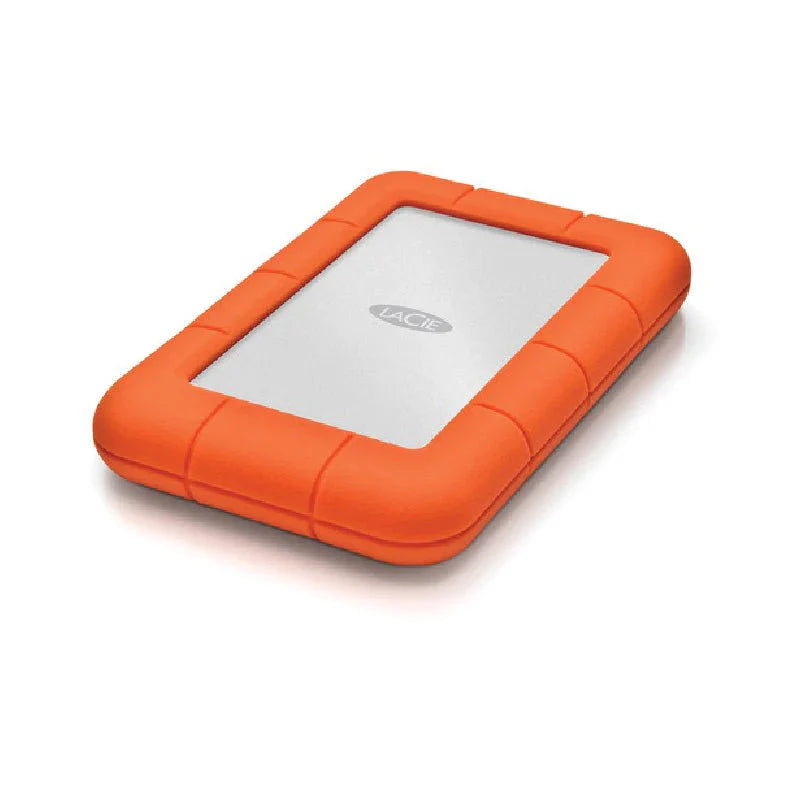 LaCie Rugged portable Mini - 1TB / 5.0 Gbps / USB 3.0 / Type-C / External Hard Drive