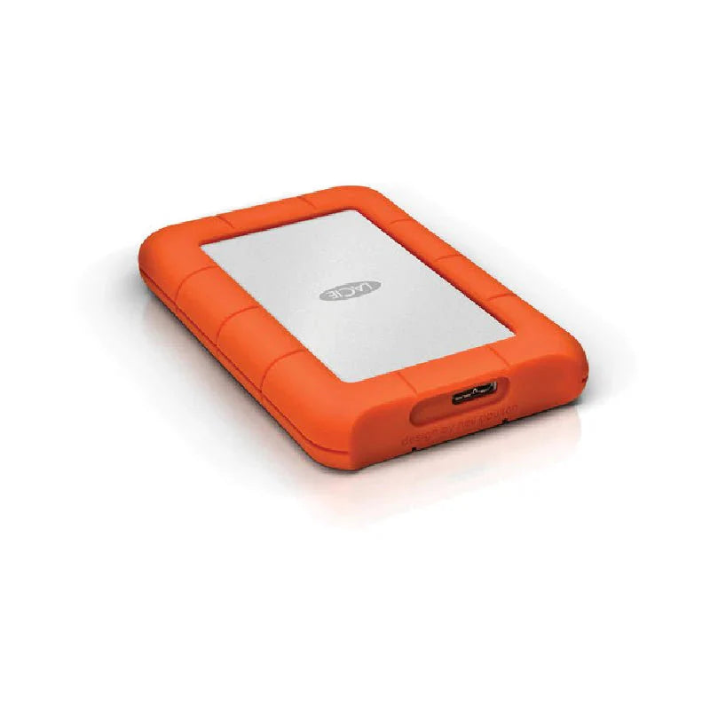 LaCie Rugged portable Mini - 4TB / 5.0 Gbps / USB 3.0 / Type-C / External Hard Drive