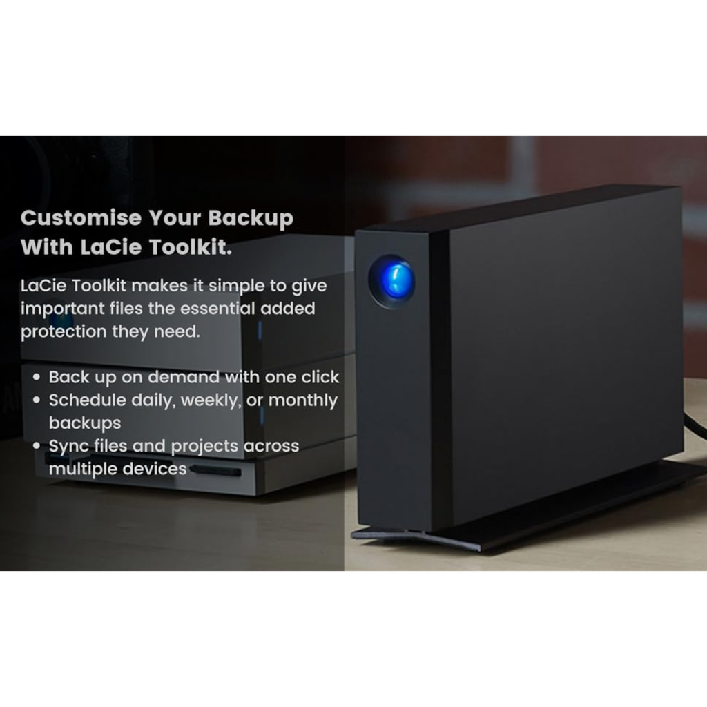 LaCie d2 Professional - 8TB / 240 MB/s / USB 3.2 Gen 2 / External Hard Drive