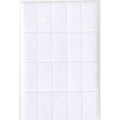 Label White Without Frame 2 Sheets - 25