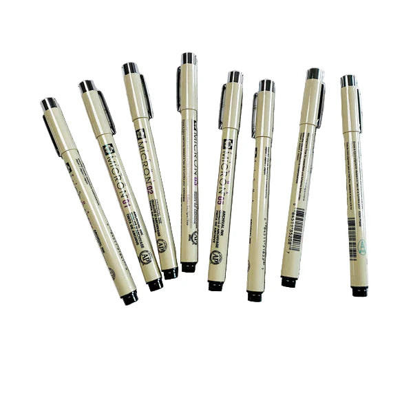 Sakura Pigma Micron Set 7+1