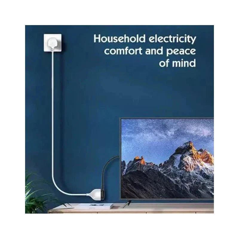 Ldnio 5M Extension Power Cord with Universal Socket 2500W – White