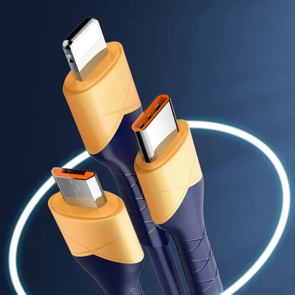 Ldnio LS802 Aluminium Alloy Cable 30W Fast Charging Data Cable – USB3.0 to Lightning / 2m