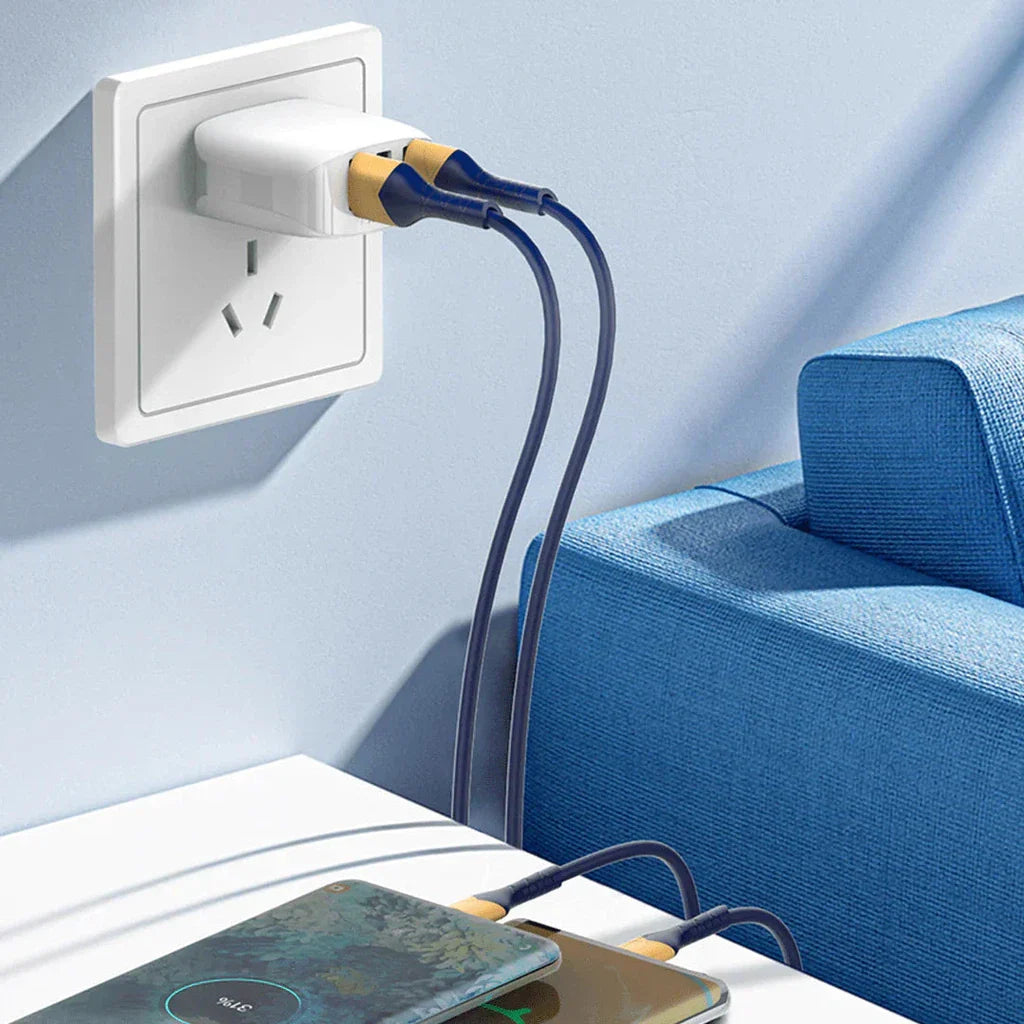 Ldnio LS802 Aluminium Alloy Cable 30W Fast Charging Data Cable – USB3.0 to Lightning / 2m
