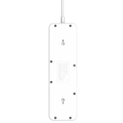 Ldnio Outlets Universal Power Strip - 5 Way / 6 x USB-A / White