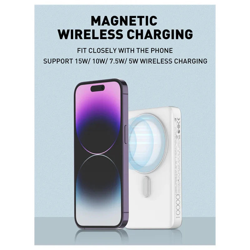 Ldnio PQ17 Magnetic Wireless Power Bank - 10,000mAh / 22.5W