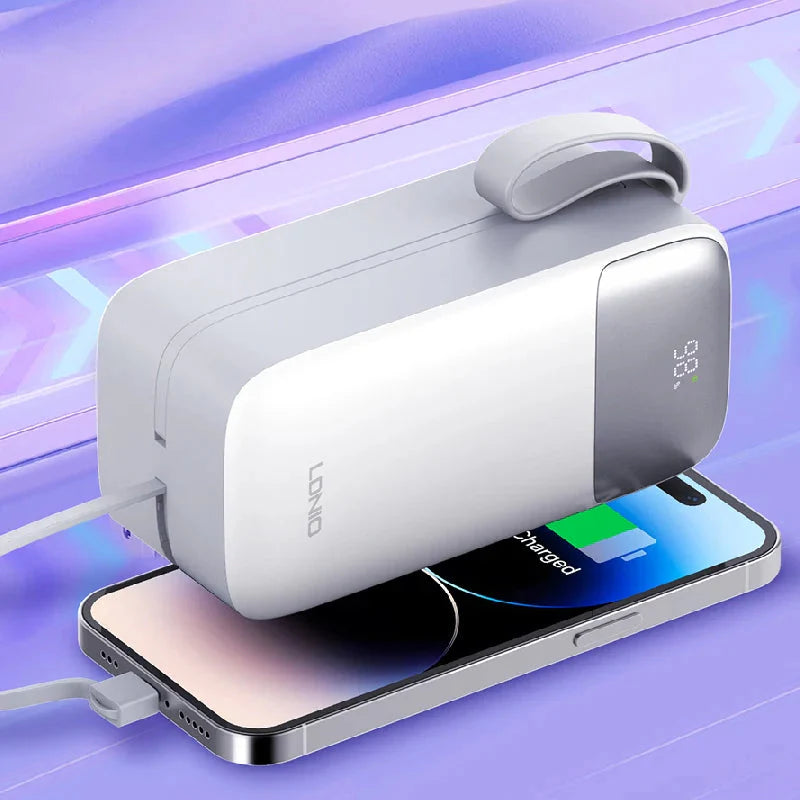 Ldnio PQ50 Fast Charging Power Bank - 50,000mAh / 22.5W / White