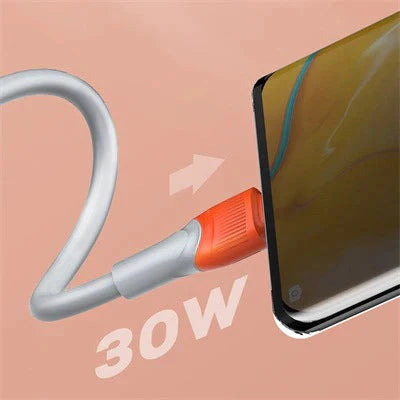 Ldnio Thickness TPE Data Cable – USB3.0 to Lightning / 30W / 1 Meter / LS601