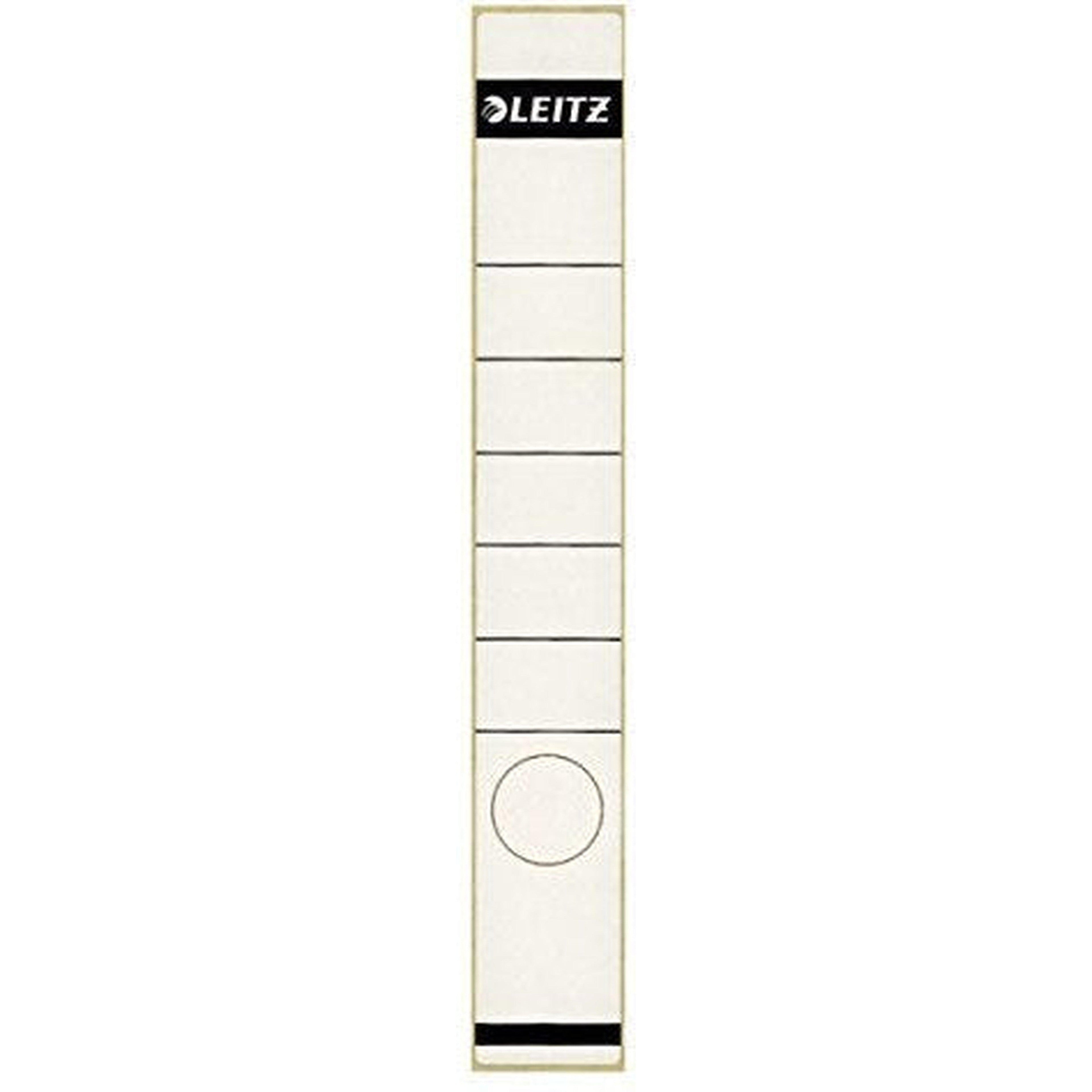 Leitz Long, Narrow, White, 1648-00-01 Skl Pg 10 Pieces