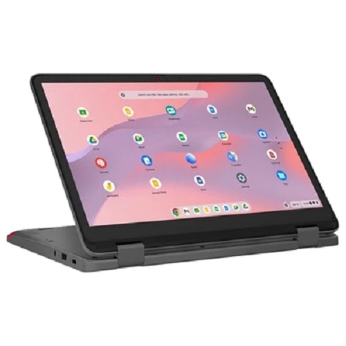 Lenovo 500e Yoga Chromebook Gen 4 - 12.2" WUXGA Multi-Touch / Intel N100 / 8GB / 64GB eMMC 5.1 / Chrome OS / 1YW / English - Laptop