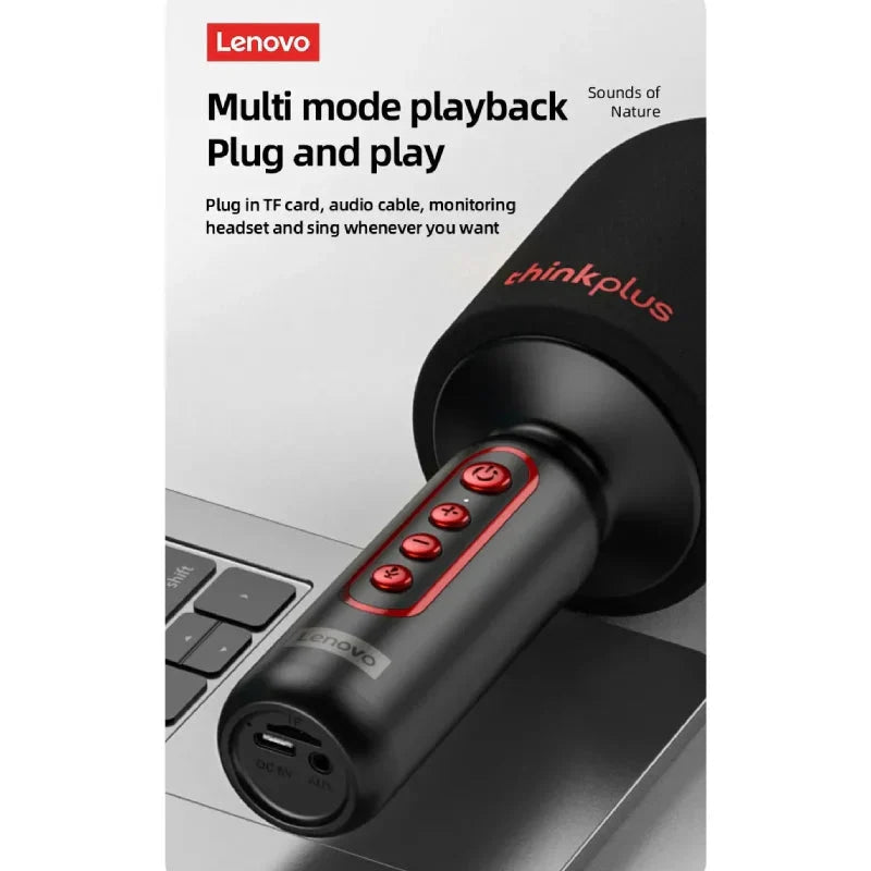 Lenovo Digital Microphone M1 - Bluetooth / 2000mAh / Black