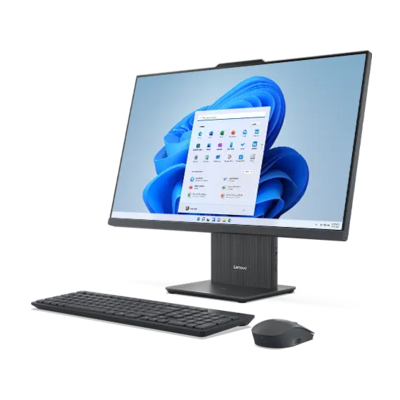 Lenovo IdeaCentre 27 Gen 9 AIO PC - i5 / 8GB / 512GB (NVMe M.2 SSD) / 27" FHD Non-Touch / Win 11 Pro / Arabic/English / 1YW / Luna Grey - Desktop
