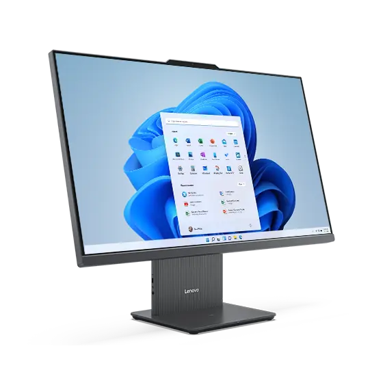 Lenovo IdeaCentre 27 Gen 9 AIO PC - i7 / 8GB / 512GB (NVMe M.2 SSD) / 27" FHD Non-Touch / DOS (Without OS) / Arabic/English / 1YW / Luna Grey - Desktop