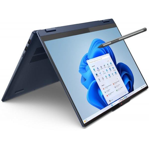 Lenovo IdeaPad 5 2-in-1 Gen 9 Convertible - 14" WUXGA OLED Touch / Core 7 150U / 16GB / 512GB (NVMe M.2 SSD) / Win 11 Home / 1YW / Arabic/English / Luna Grey - Laptop